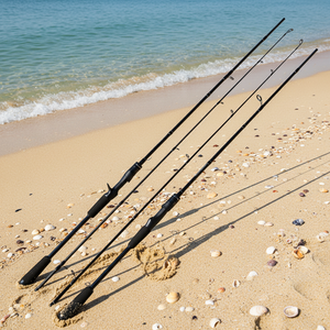 Caña <span class=keywords><strong>de</strong></span> Pescar <span class=keywords><strong>de</strong></span> Fibra <span class=keywords><strong>de</strong></span> Carbono <span class=keywords><strong>de</strong></span> 1.8-2.7m <span class=keywords><strong>de</strong></span> Largo, Acción M, para Agua Salada y Dulce, Universal - Product Image 6