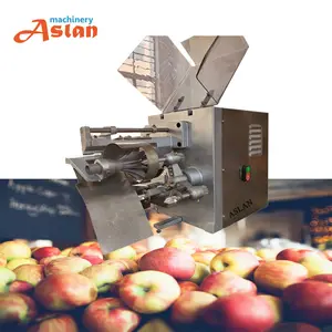 commercial lemon kiwi peeler slicer/apple peeling cutting slicing machine