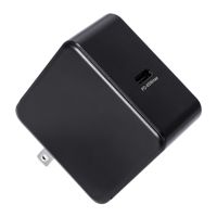 Chargeur rapide USB-C GaN 65W pour téléphone avec entrée universelle et protection ignifuge