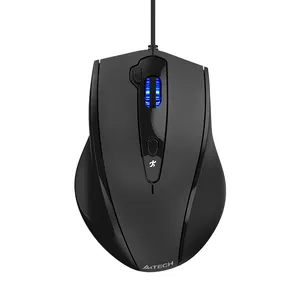 Mouse cablato silenzioso A4TECH N-810FX per Esports di giochi per la casa dell'ufficio del computer portatile