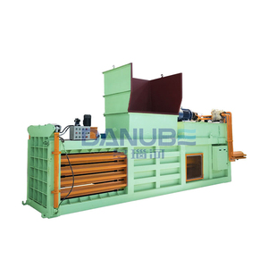 New Design <b>Waste</b> Treatment Packaging Plant Garbage Recycling Baling Machine Horizontal <b>Waste</b> Baler for Rubber <b>Waste</b> - Product Image 1