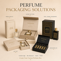 Boîte à parfum rigide de luxe personnalisée en carton, emballage cadeau avec logo et insert pour les marques de flacons de parfum