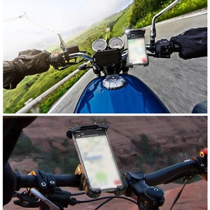 Soporte de teléfono para manillar de rotación de 360 grados, soporte para teléfono para <span class=keywords><strong>bicicleta</strong></span> de motocicleta con rotación de 360 grados, accesorios para <span class=keywords><strong>bicicleta</strong></span> - Product Image 3
