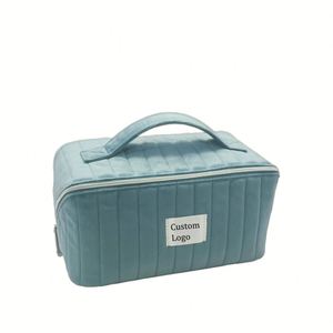 Sac de maquillage, trousse de toilette de voyage, sac de rangement pour maquillage de grande capacité - Product Image 1