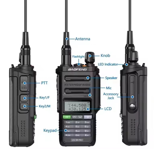 <span class=keywords><strong>Radio</strong></span> Walkie Talkie de Doble Banda, Resistente al Agua IP68, Carga Tipo-C, <span class=keywords><strong>Radio</strong></span> Ham, <span class=keywords><strong>UV9R</strong></span> Pro UV-9R Plus, <span class=keywords><strong>Radio</strong></span> Bidireccional Portátil - Product Image 4