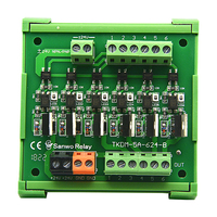 Module de relais amplificateur de signal PLC à isolation optocoupleur 6 canaux PNP/NPN entrée et sortie