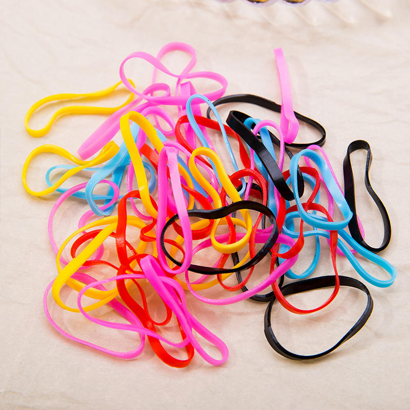 Bande de caoutchouc en plastique couleur [100 - bag]