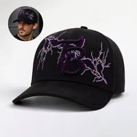 Gorras Snapback de 5 Paneles con Visera Curva Ajustable de Moda y Calidad Premium, Gorras de Béisbol con Bordado 3D Personalizado y Pedrería