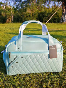 Sac de clubs de golf de voyage imperméable pour femmes <span class=keywords><strong>Macaron</strong></span> Rose Vert Couleurs Sacs de golf personnalisés en cuir PU Tour - Product Image 5