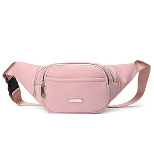 Sac de poitrine étanche pour homme OEM, style musical, avec fermeture éclair, en tissu Oxford, grande capacité, sac banane de course - Product Image 2