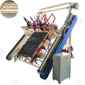 High-Efficiency Wooden Pallet Nailing Machine Essential Woodworking Machinery for Pallet Production