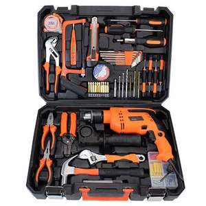 Lavaggio trucco manutenzione elettrica alimentazione Combo presa Cordless Set riparazione orologio rete svasatura auto Set Box <span class=keywords><strong>Tool</strong></span> <span class=keywords><strong>Kit</strong></span> - Product Image 6