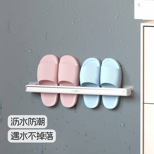 Estante rectangular duradero para colgar en la pared del baño, para guardar zapatillas y organizar el baño - Product Image 4