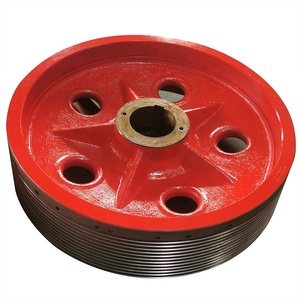 Le volant d'inertie stocke l'énergie cinétique pour que le concasseur traite la roche dure sans surcharge du moteur. - Product Image 4