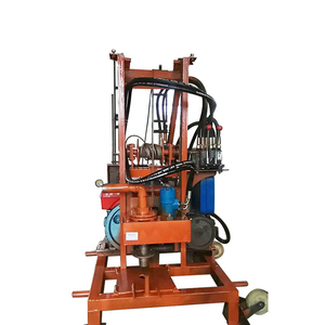 Petite plateforme de forage de puits d'<span class=keywords><strong>eau</strong></span> portable avec tête hydraulique et barre Kelly - Product Image 4