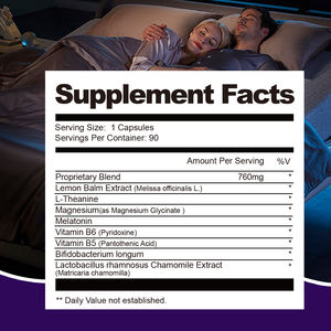 Reine Calmelit-Kapseln 90 Kapseln mit Zitronen melissex trakt für ausgewogene tägliche Vitalität und Wellness - Product Image 4