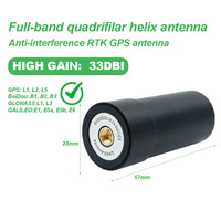 Antenne Quadrifilaire de Haute Précision, Antenne RTK Centimétrique, Antenne Quadrifilaire Extérieure IP68 pour la Topographie et la Cartographie par Drone