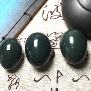 Bộ trứng ngọc nephrite đã được chứng nhận, quả cầu âm đạo, dụng cụ tập Kegel, bộ trứng ngọc nephrite dành cho nữ, chăm sóc vùng kín, trứng ngọc Hetian - Product Image 4