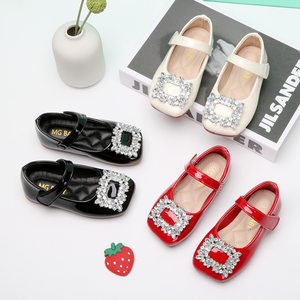 Zapatos Planos Mary Jane para Niñas Pequeñas con Hebillas Metálicas, Zapatos de Vestir Elegantes para Niñas - Product Image 2