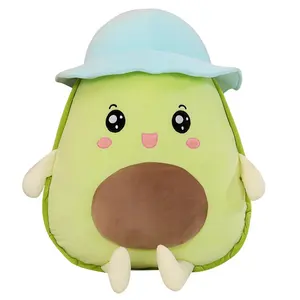 AIFEI TOY Avocado Doll Cute And Cute Sleeping In Bed Pillow For Children's Sleep Birthday Gift