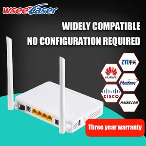 Mais barato ONU hg8546M xpon 1GE + 3FE Wi-Fi roteador rede óptica XPON/GPON/XGPON ONU wesee