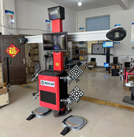 Machine d'alignement de roues 3D de haute précision certifiée CE Boscar BC-TPL-70 avec deux écrans de 32 pouces et 19 pouces, caméra Sony 8MP