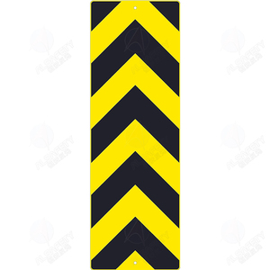 Lámina reflectante de grado ingeniero laminado de suministro de fábrica para marcador de objeto de aluminio Chevron Sign - Product Image 2