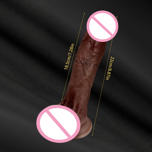 <span class=keywords><strong>Dildo</strong></span> Negro Flexible con Eje Texturizado y Movible, Compatible con Arnés, Discreto y Fácil de Transportar, Juguete Sexual - Product Image 3