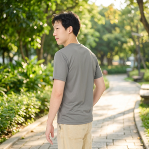 Blank Sports T-Shirt Wholesale Quick Dry Jersey 100% Polyester - Product Image 4