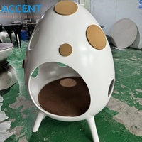 Sillón Tipo Cápsula con Forma de Huevo, Diseño Creativo y Nórdico, para Niños, Ideal para Sala de Juegos, Cafetería o Guardería