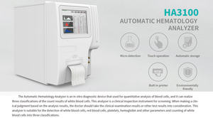 Sistema di Analisi del Sangue Veterinario JINZHONG JZ-KBA3100V per Cani, Criceti, Rettili - Completamente Automatico con Schermo Touch da 8,4 Pollici - Product Image 4