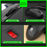 Souris de bureau filaire OEM ODM, directement de l'usine, USB optique, Plug and Play, ergonomique, 1600 DPI, commande en gros, accessoire informatique
