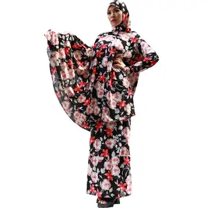 Abito in stile africano da donna tradizionale islamico del medio oriente in due pezzi Plus Size abbigliamento donna musulmana