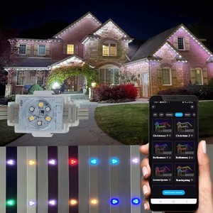 HRsyt ngoài trời không thấm nước IP68 100ft phù hợp với RGB đầy màu sắc DMX 512 48V <span class=keywords><strong>LED</strong></span> điểm đèn - Product Image 1