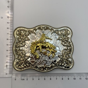 Fibbia per Cintura da Cowboy in Lega di Zinco Personalizzata con Design 3D a Cavallo, Fibbia in Metallo per Uomo e Donna, Vendita all'Ingrosso dal Produttore - Product Image 2