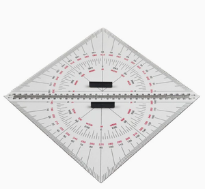 Plantilla de Medición DF XC 81 en cm Verticalmente para una Marcación Precisa de Latitud y Longitud - Product Image 6