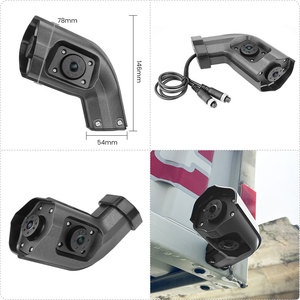 Greenyi BSD Radar báo động xe DVR Video ghi âm 2 kênh AHD Side View Camera với xe tải xe buýt 10.36 inch phía sau gương màn hình - Product Image 4