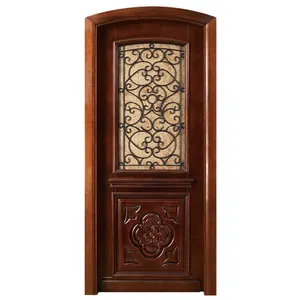 केसेन लक्जरी डिजाइन मुख्य दरवाजा चीन शैली अनुकूलित सर्वोत्तम मूल्य उच्च गुणवत्ता वाले लकड़ी के दरवाजे