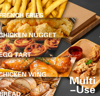 100 pièces de doublures jetables Midea Flexify absorbantes d'huile, résistantes à l'huile et à la chaleur, recyclables pour friteuse à air et four grille-pain à porte française