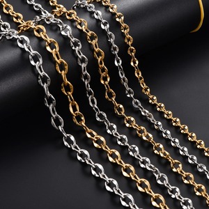 Collier élégant en acier inoxydable en forme de lèvres, chaîne de cou pour femmes et hommes, couleur argent/or, collier ras du cou, accessoire de bijoux en métal - Product Image 2