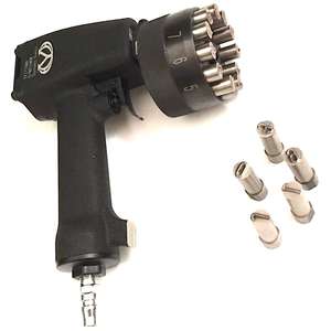 La macchina per incidere di marcatura pneumatica portatile piccola ed efficiente ha messo i numeri di serie dei codici VIN industria automobilistica - Product Image 5