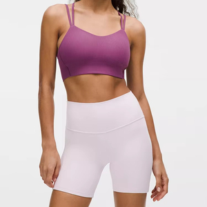 Nuevo Chaleco Deportivo para Mujer, Color Nude, Tirantes Anchos, Diseño Color Block, Sujetador Deportivo Transpirable para Yoga, Running y Fitness, Resistente a Impactos - Product Image 5