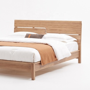 Juego de Cama Moderno de Madera Maciza de Fresno, Diseño de Hotel de Lujo, Fácil Montaje, Silencioso, para Apartamentos Ruidosos, Uso Comercial - Product Image 3