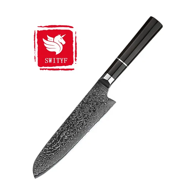 DTYT keskin mutfak bıçakları şam Santoku bıçak özel ev mutfak japonya Santoku bıçak