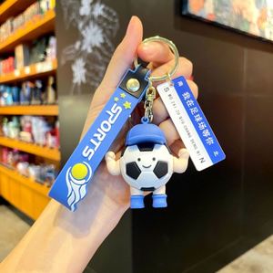 <b>Custom</b> PVC Keychain Wholesale - Sport Ball Design Car <b>Keys</b> Pendant for Men Women, Cute Cartoon Bag Charm Accessories - Product Image 2