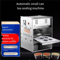 Machine de thermoscellage manuelle personnalisable pour l'emballage alimentaire, des boissons et des canettes