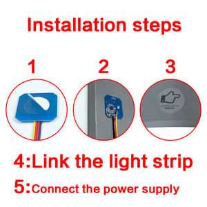 DC5V/12V/24V Neues Smart <span class=keywords><strong>Sensor</strong></span> LED-Lichtsc halter modul Holzplatte Penetra ble Inductive Touch Switch für Schrank-LED-Beleuchtung - Product Image 5
