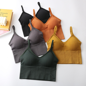 Sexy Backless Bralette Active <b>Bra</b> for Women Seamless Padded <b>Bra</b> Women Lingerie Cotton Wireless Long Tops Brassiere <b>Bra</b> - Product Image 2