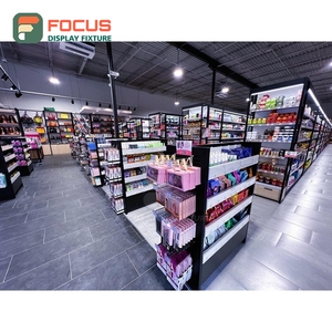 Présentoir de Luxe pour Postiches, Étagère Autoportante, Présentoir de Magasin, Meuble d'Exposition - Product Image 3