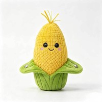 Promotionele ritmegevoelige pianospelende knuffels bananen fruit en groenten poppen speelgoed ouder-kind spel
